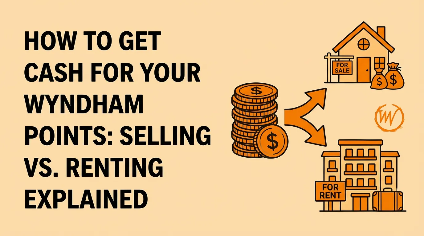 How to Get Cash for Your Wyndham Points: Selling vs. Renting Explained