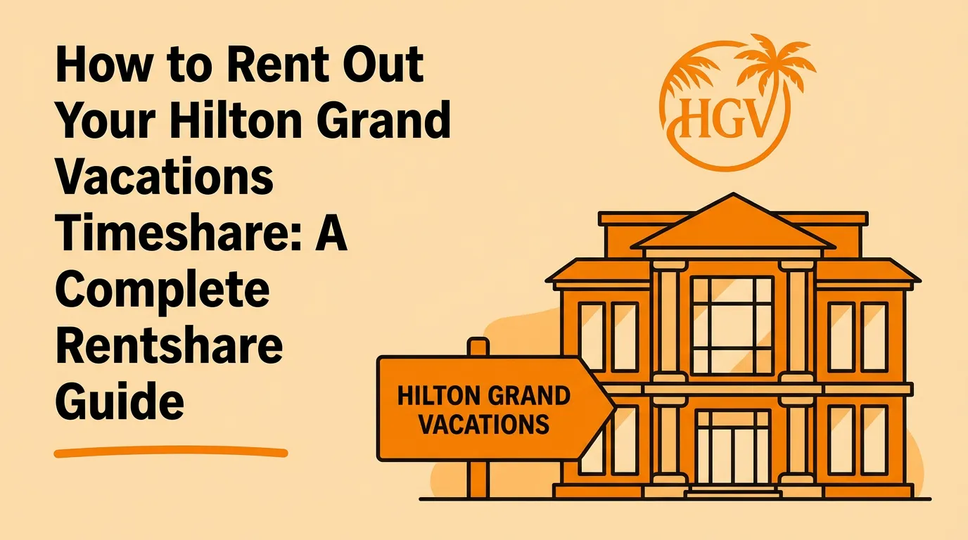 How to Rent Out Your Hilton Grand Vacations Timeshare: A Complete Rentshare Guide